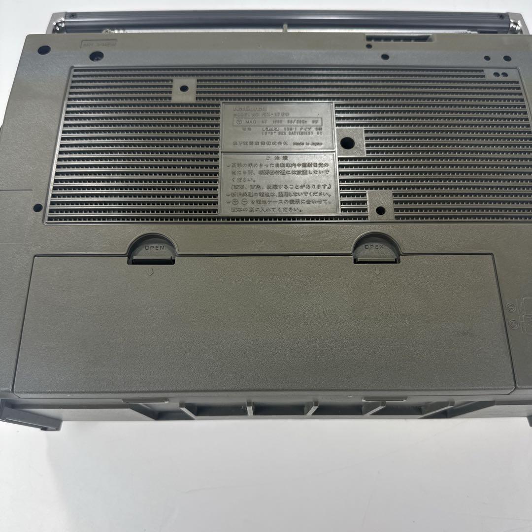 〚希少〛✦National ナショナル ラジカセ RX−1760 日本製 動作品