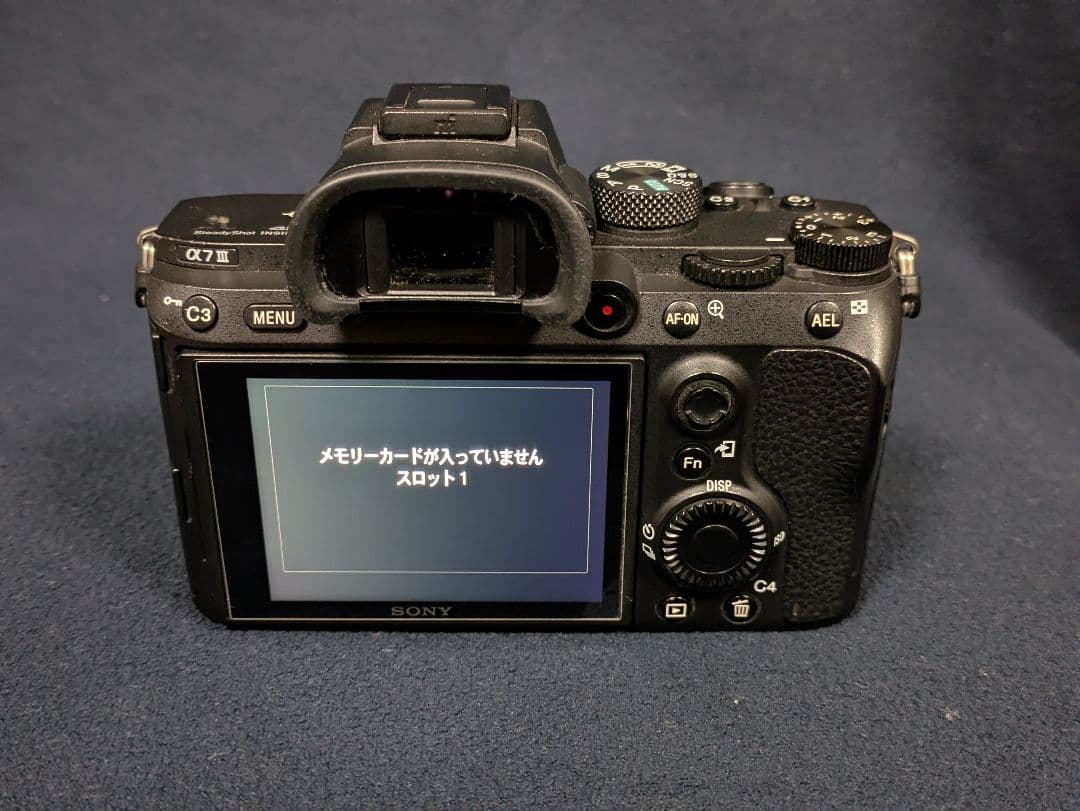 SONY α7 Ⅲ ボディのみ(元箱・ストラップ付属)