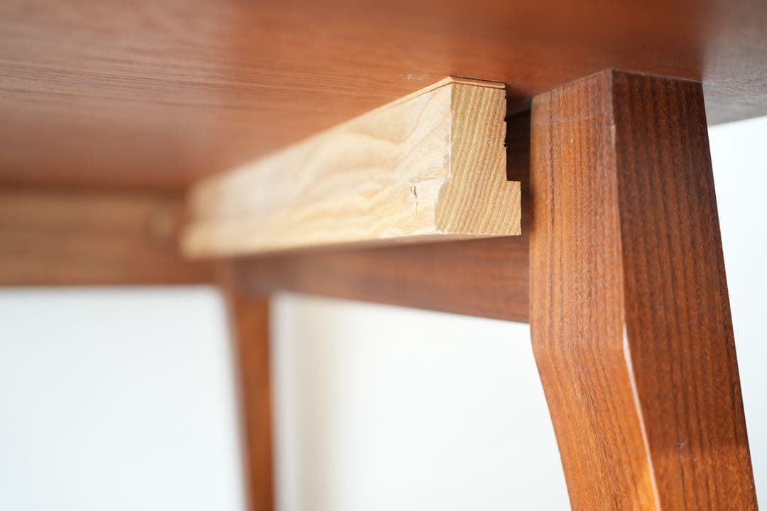 イギリス ヴィンテージ チーク材コーヒーテーブル引出付き