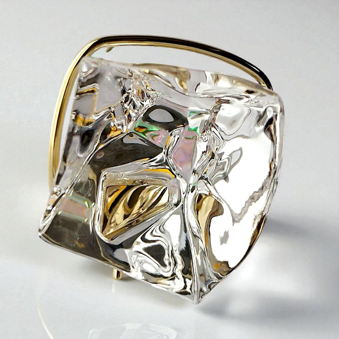 【極美品・現行品】スワロフスキー　フラワー　ローズ　オブジェ　箱付