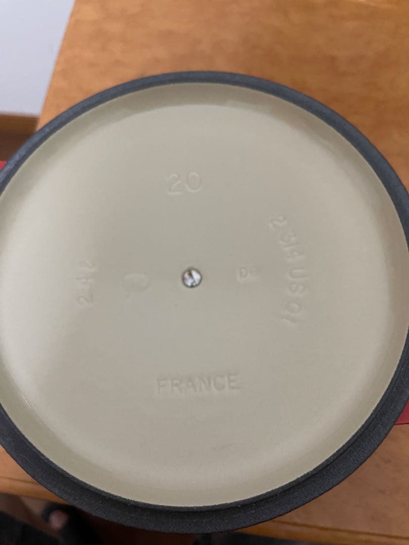 STAUB LA COCOTTE 両手鍋 赤 黒