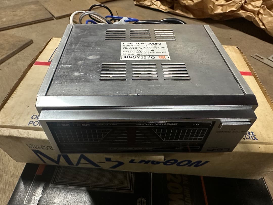 旧車　希少　アンプレベルインジゲーター