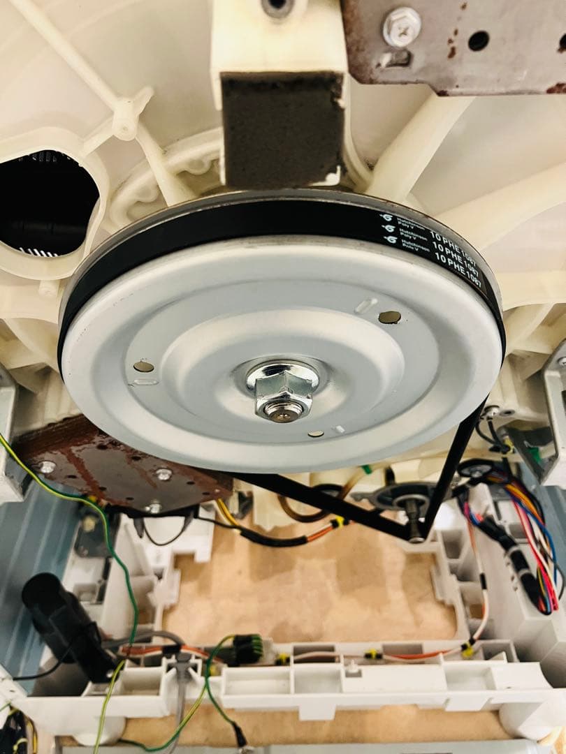 【分解洗浄済・Vベルト新品】Panasonicドラム式洗濯機NA-VG710L左