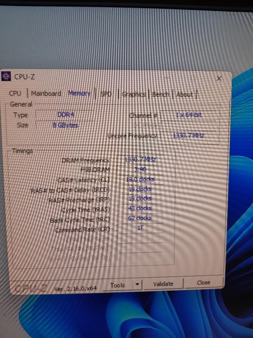 自作PC　RYZEN5 4500・8GB・128GB・GTX645・WIN11
