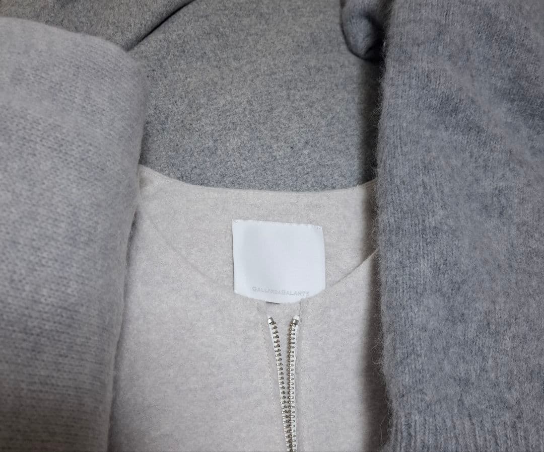 GALLARDAGALANTE　ノーカラーミドルコート