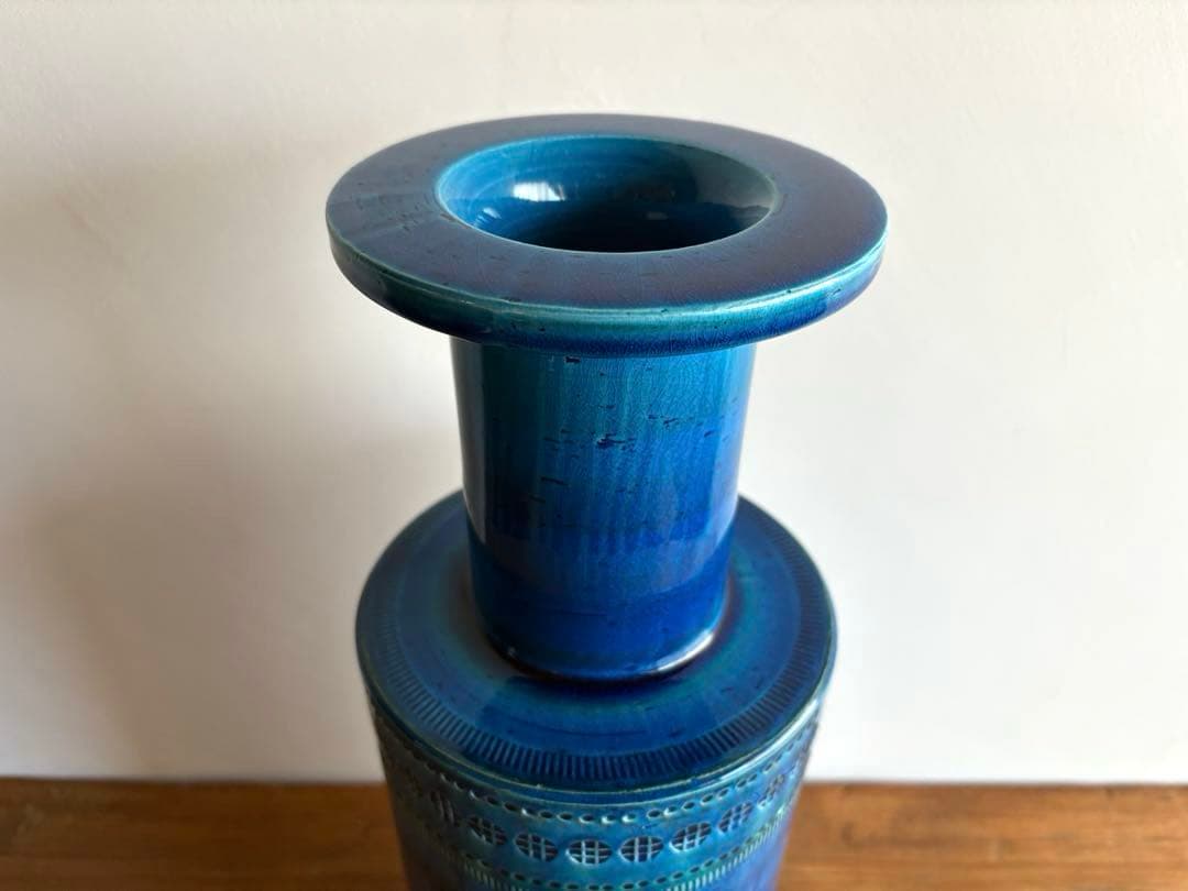 イタリア FLAVIA フラビア Bitossi ビトッシ 大型 フラワーベース