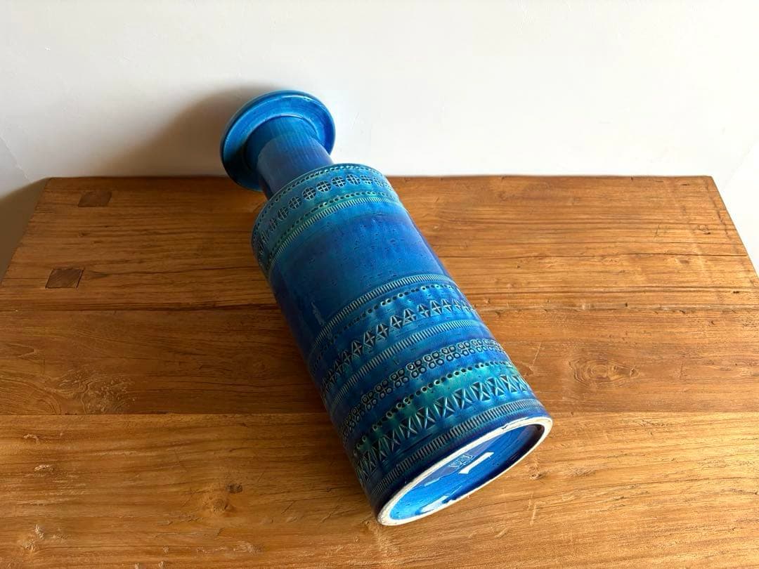 イタリア FLAVIA フラビア Bitossi ビトッシ 大型 フラワーベース