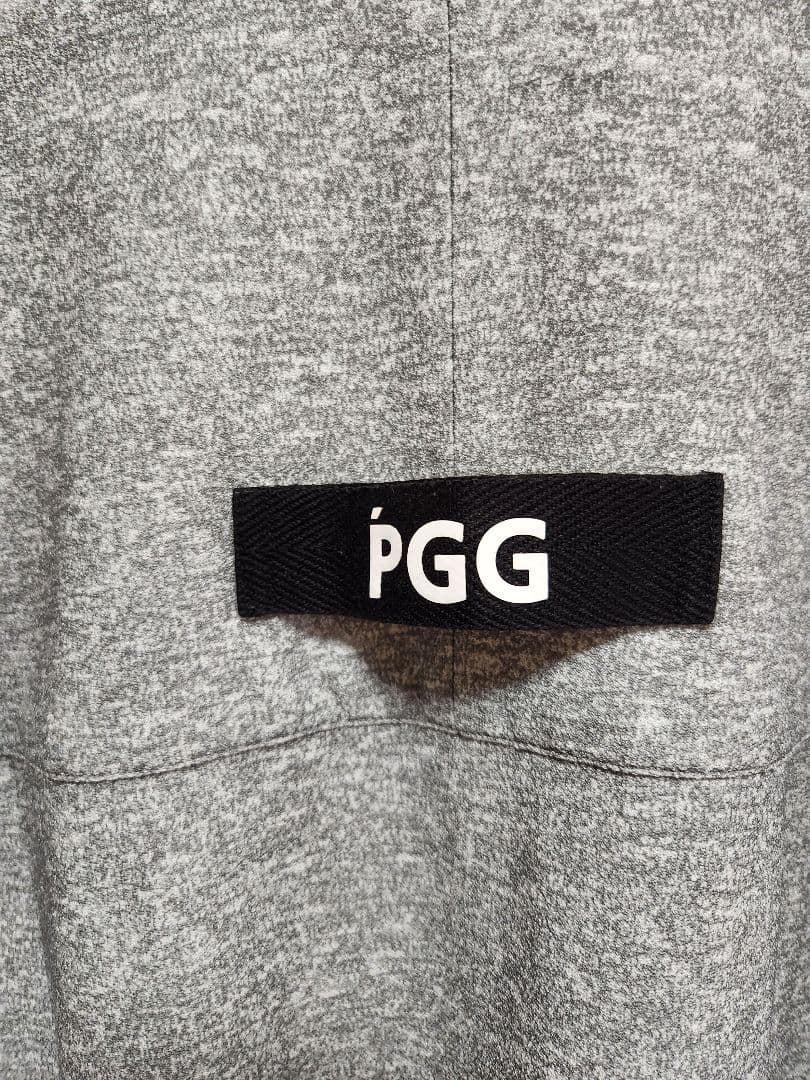 PGG グレー ショートスリーブシャツ