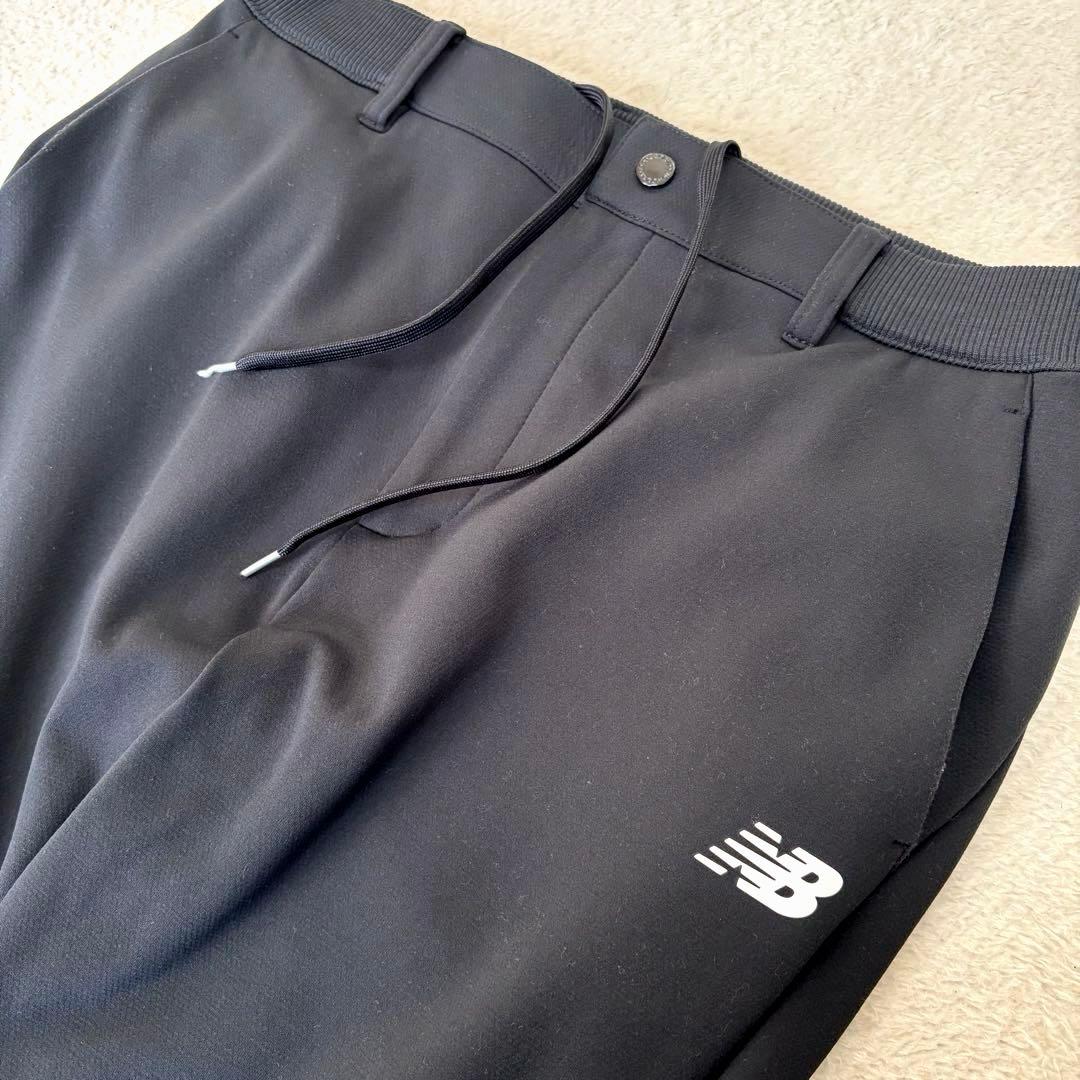 New balance Golf ストレッチ ダンボールニット素材 セットアップ