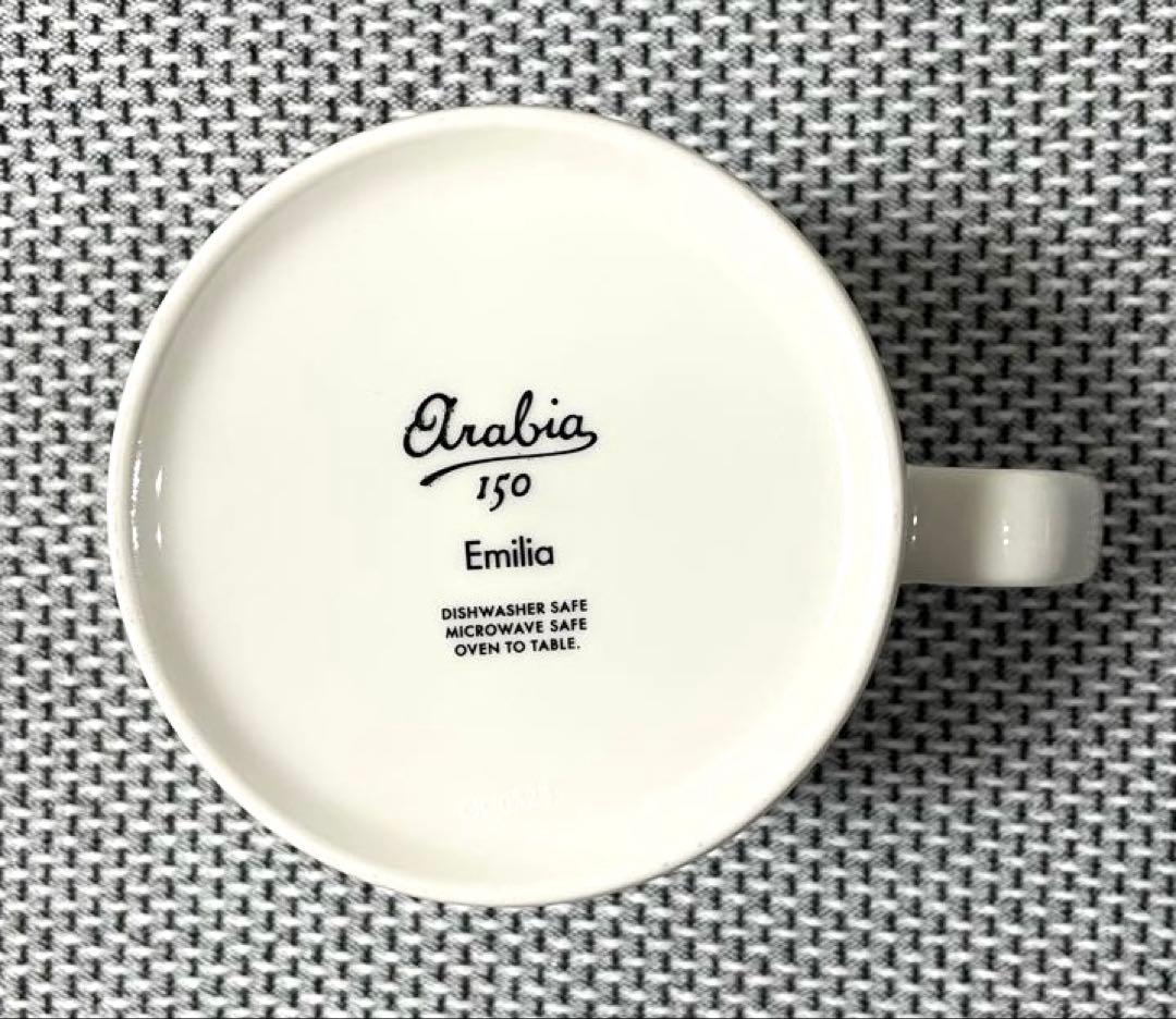 アラビア エミリア ４点セット マグ プレート 24cm 19cm