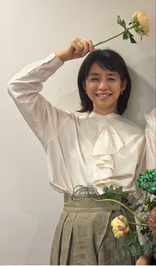 A&S 2025 zanini ブラウス　石田ゆり子 アーツ＆サイエンス