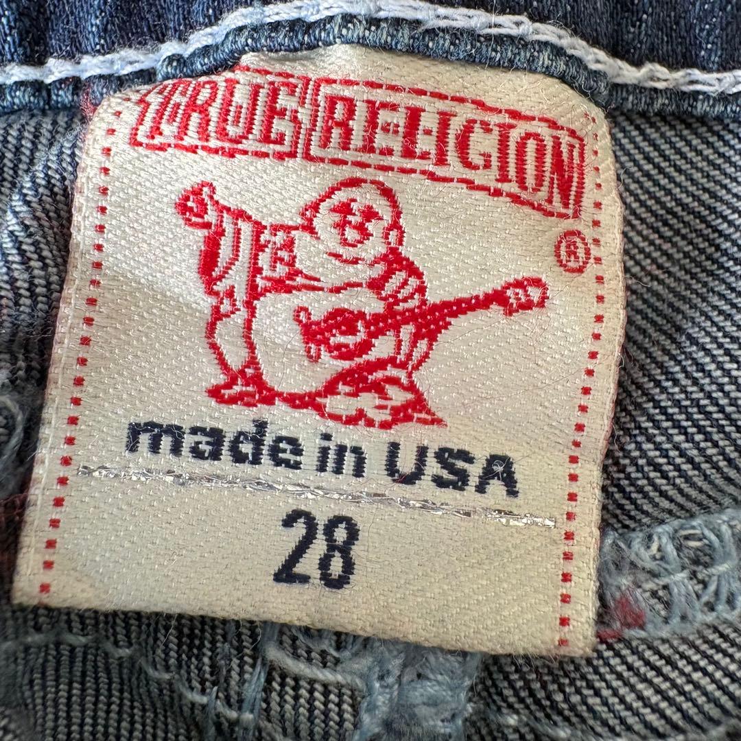 TRUE RELIGION rainbow bobby 白ステッチ 28