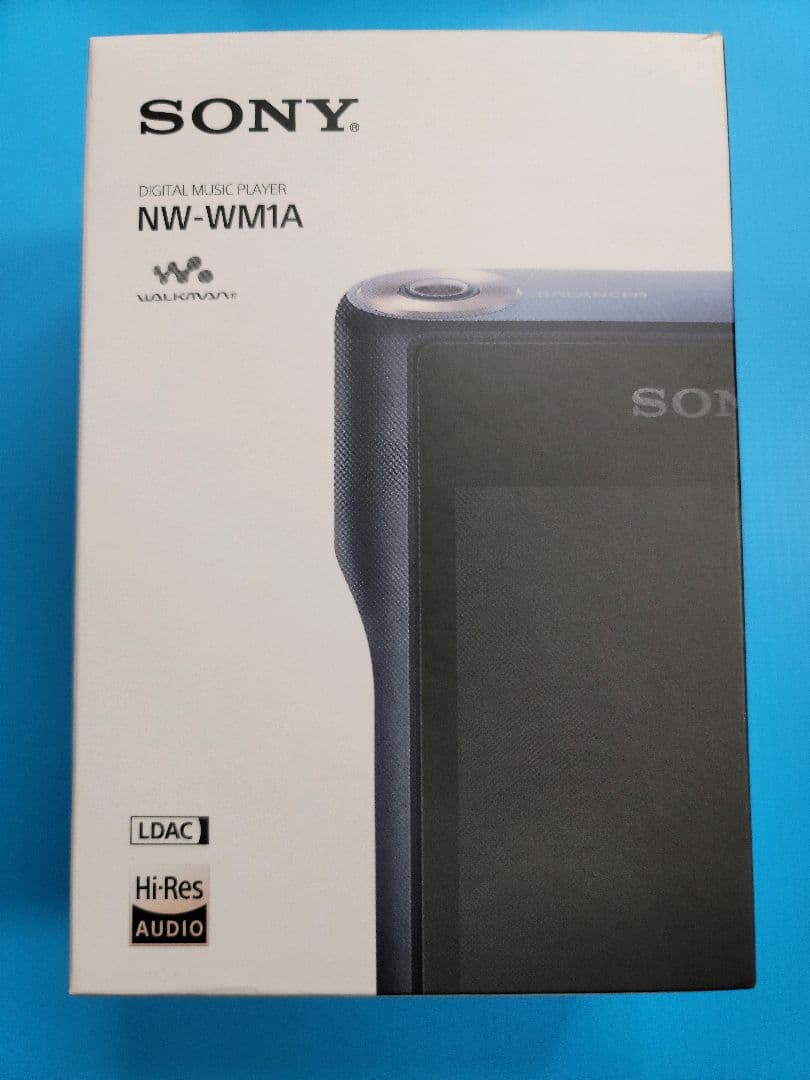 SONY WALKMAN NW-WM1A + 純正本革ケース