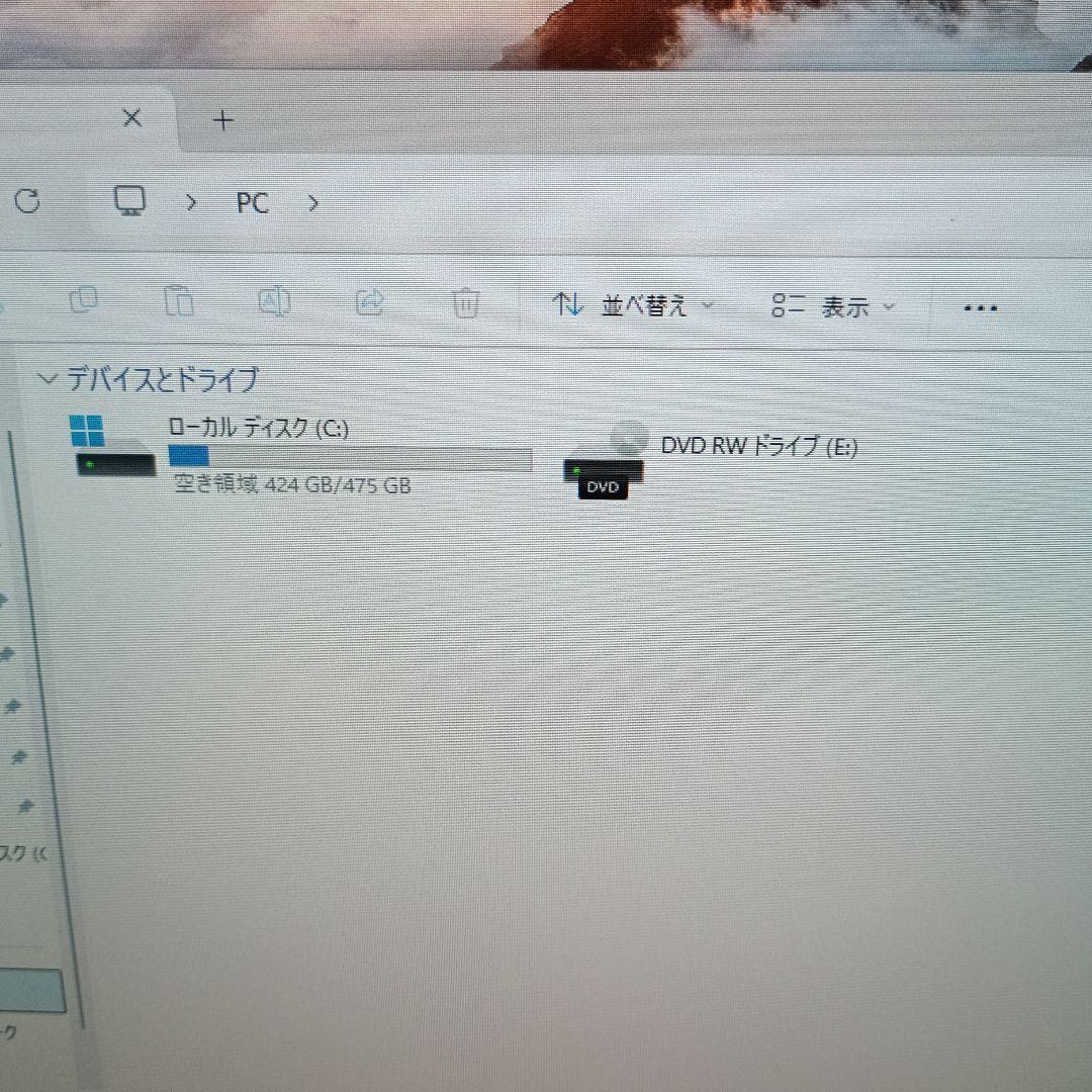 マ*】様 自作デスクトップPC ブラック スリムケースWindows11