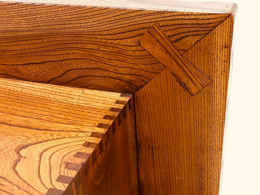 珍しい ほぞ組 欅 けやき 天然木 囲炉裏 火鉢 暖炉重量約27.4kg