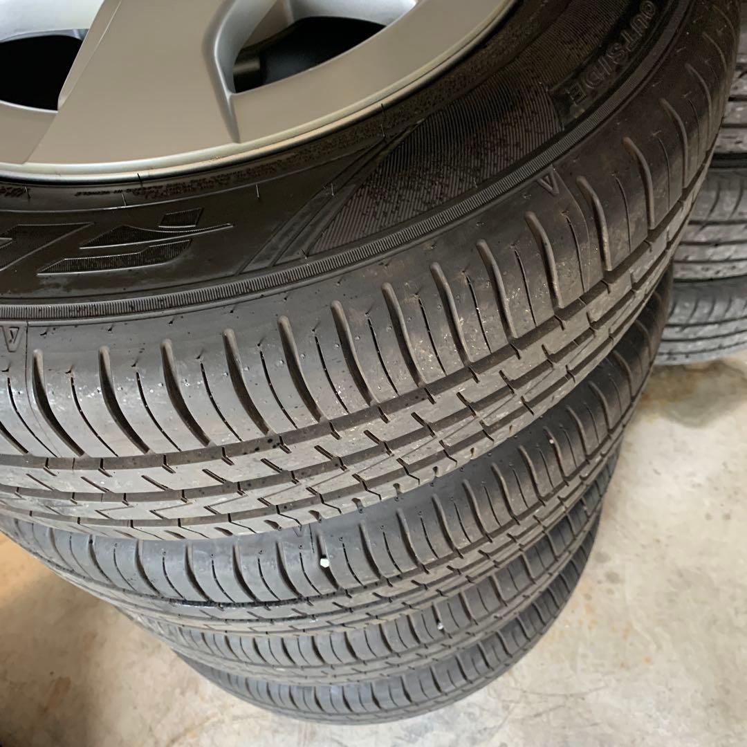 Rana parbat　プリウス 30 純正15インチ　バリ山　中古品