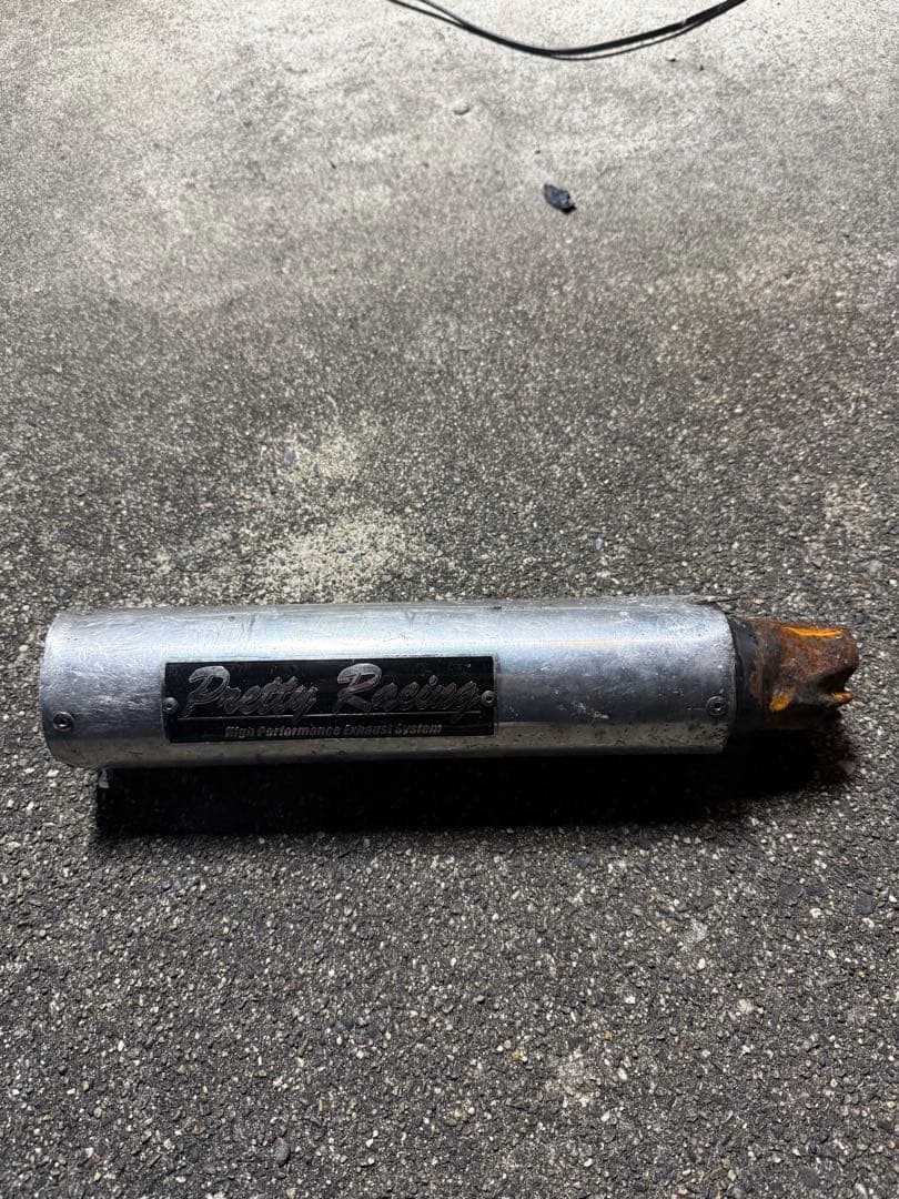 ゼファー400用　ガニマタブレット　サイレンサースタンド付