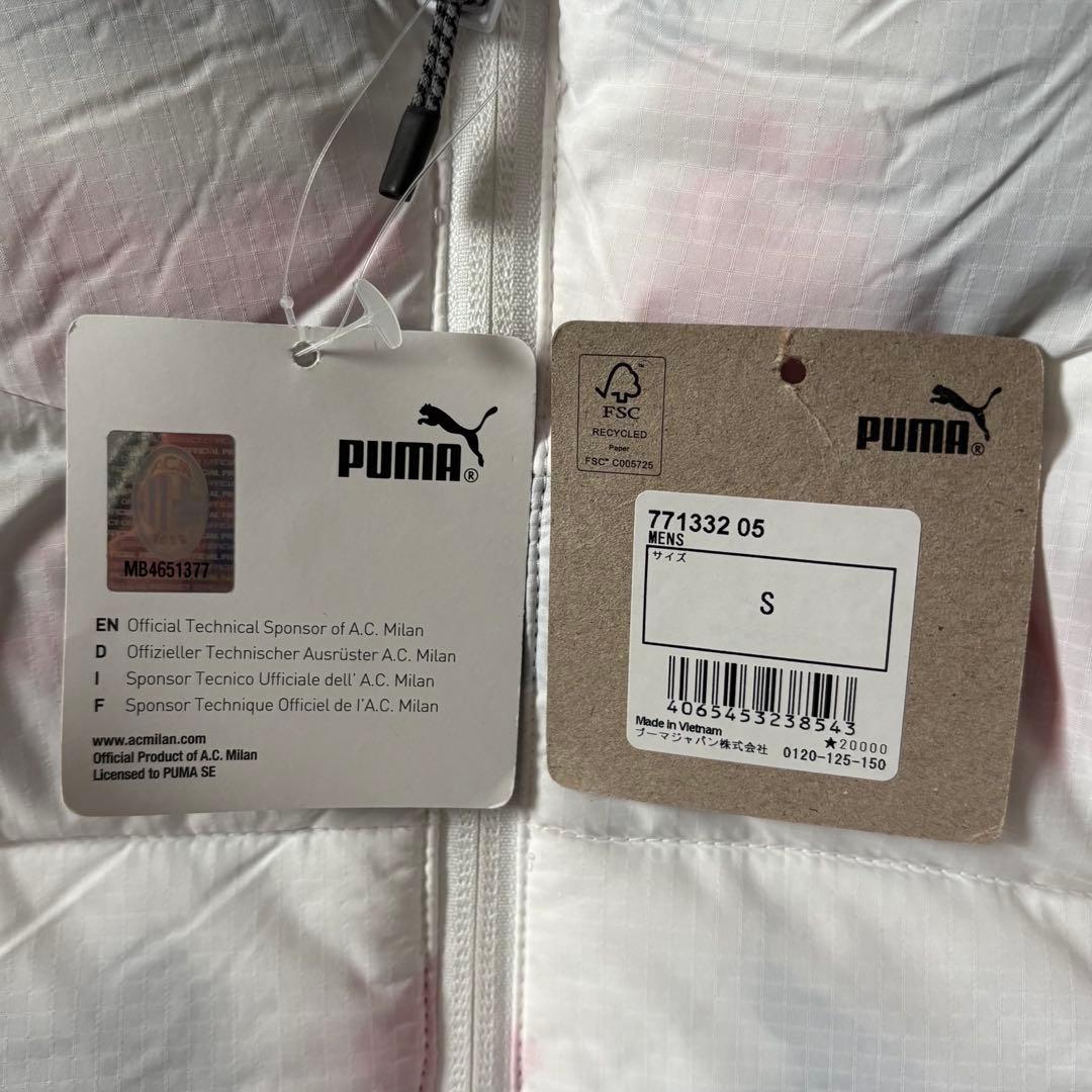 Puma ACミラン フード付きダウンジャケット