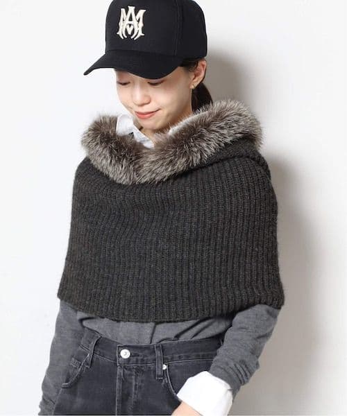 【FRATELLI TALLI／フラテリタリー】fox furバラクラバ