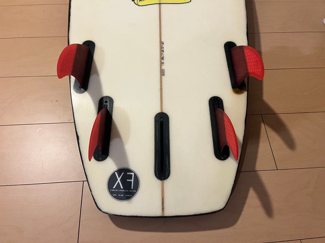 【引取り限定・静岡】Vampirate ショートボード　5’8 35L ファン