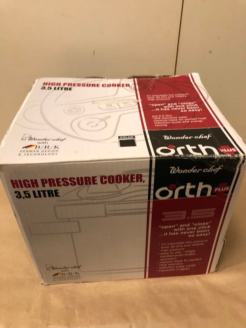 Wonder chef（ワンダーシェフ） オースプラス 両手圧力鍋 3.5L