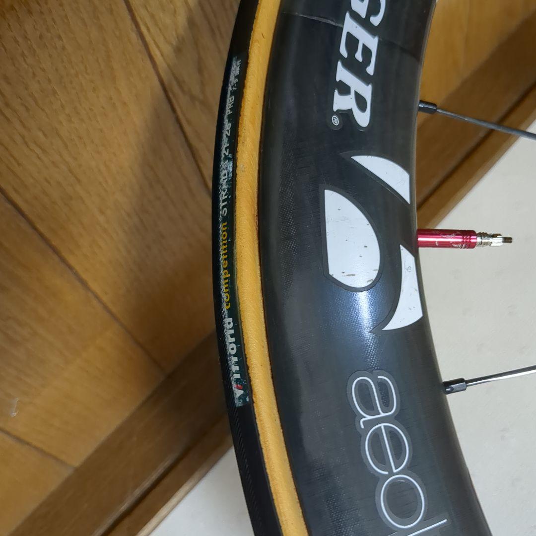 ボントレガーアイオロス 5 チューブラー前後タイヤホイールセット