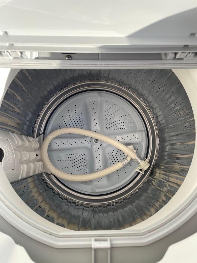 909 シャープ 穴なし槽 熱乾燥機能搭載 5.5kg洗濯機 黒カビ抑制 清潔