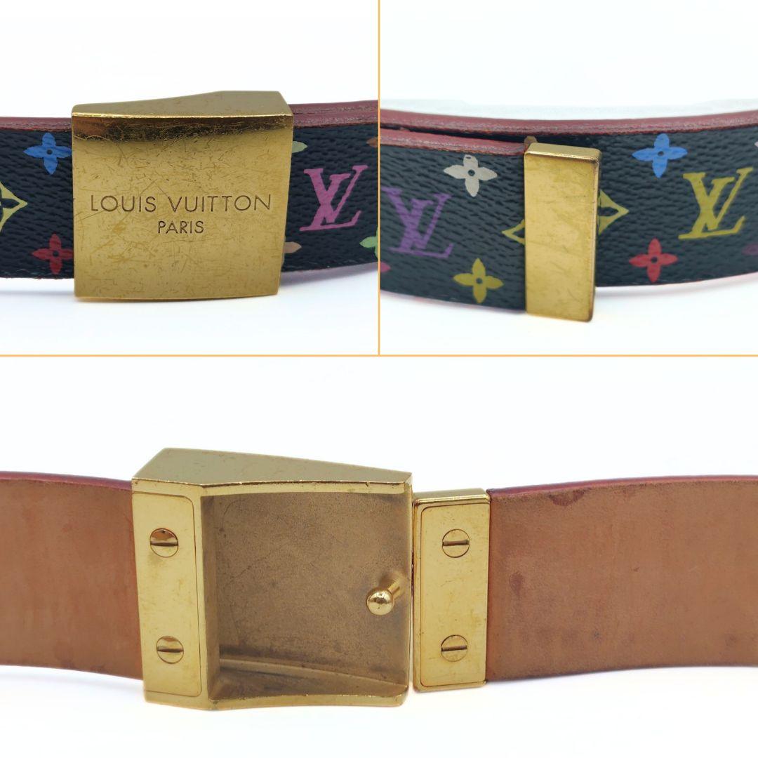 ルイヴィトン M9271 モノグラム マルチカラー サンチュール ベルト