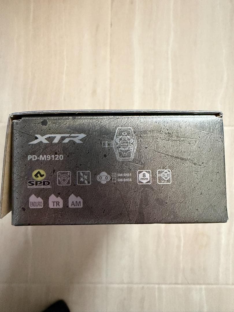 未使用品 SHIMANO XTR PD-M9120 SPDペダル シマノ