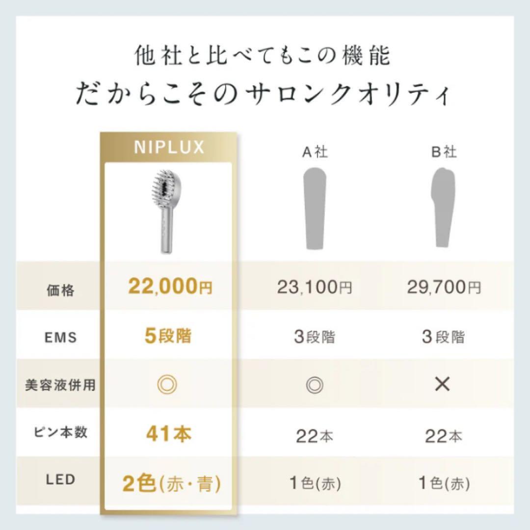 【値下中】NIPLUX EMS CARE BRUSH 美顔器NP-ECB24BK