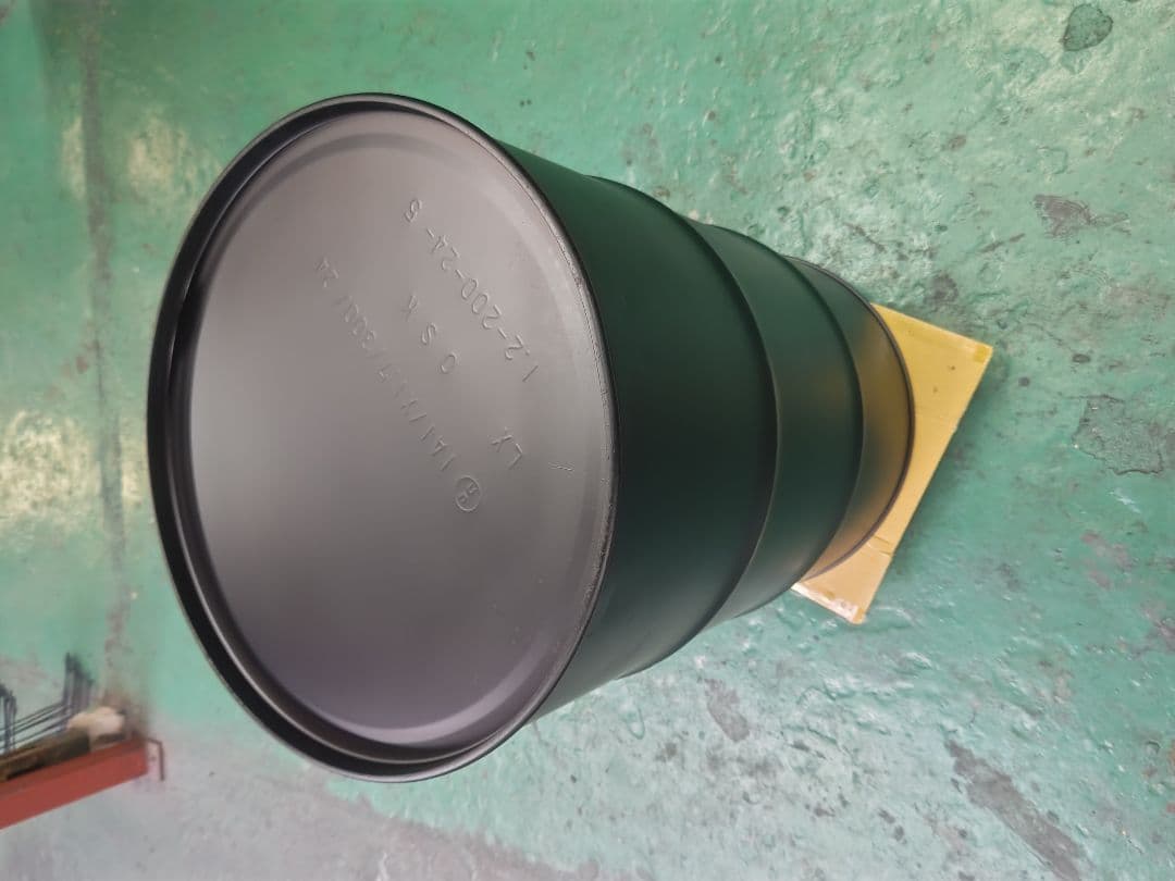 『世界に一つだけのドラム缶』マットブラック　金属製ドラム缶　リメイク