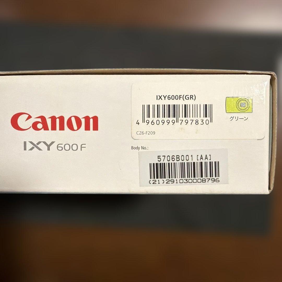 Canon IXY 600F グリーンジャンク品