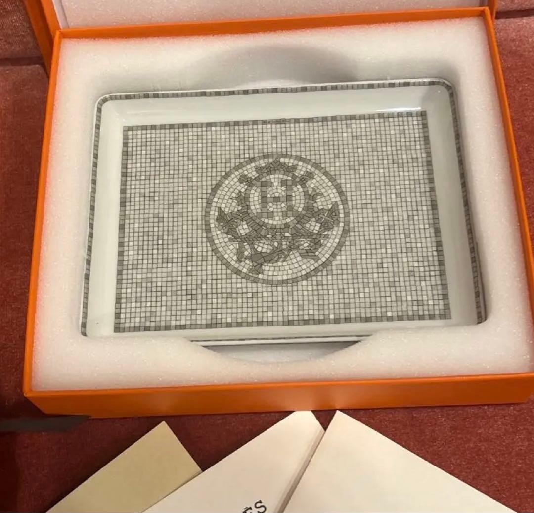 新品未使用 エルメス　モザイク　プレート　HERMES モザイクプレート