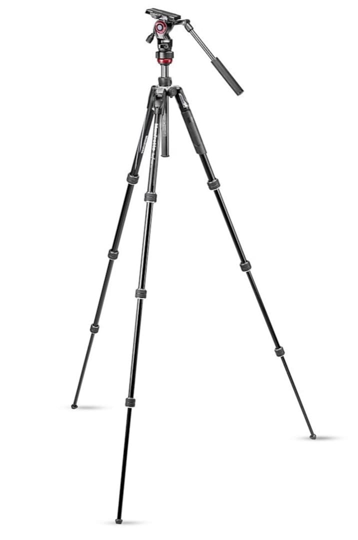 【ほぼ未使用】Manfrottoカメラ・ビデオ三脚キットMVKBFRT-LIVE