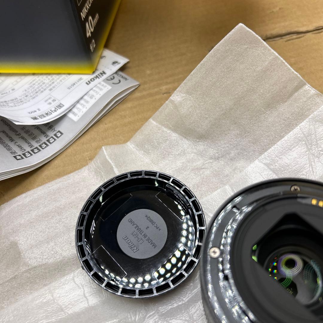 未使用　Nikon 単焦点レンズ NIKKOR Z 40mm f/2 Zマウント