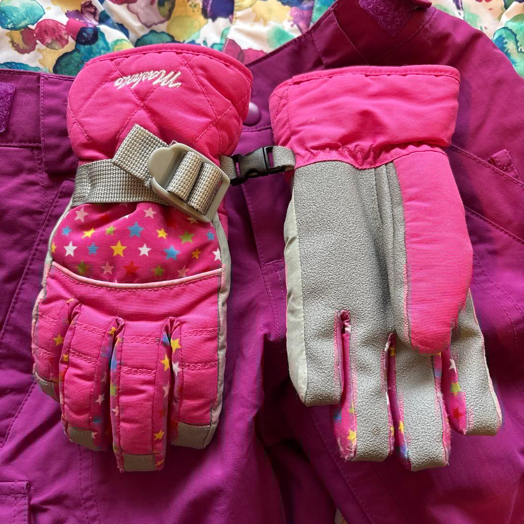 バートン　キッズ　ウェア上下　ジャケットS/パンツXSサイズ　小物付き