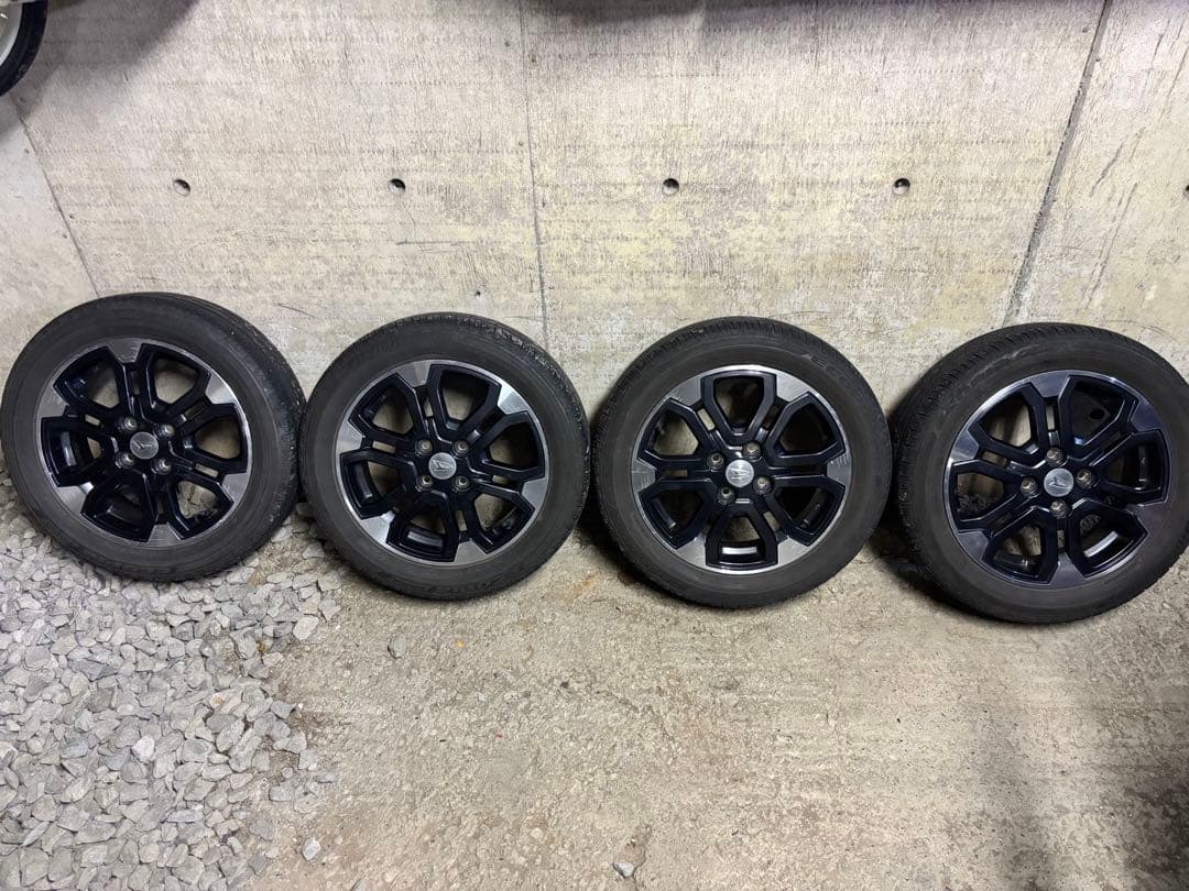 ② 送料込みにしました！　ダイハツ純正アルミホイール　　15インチ　2本のみ