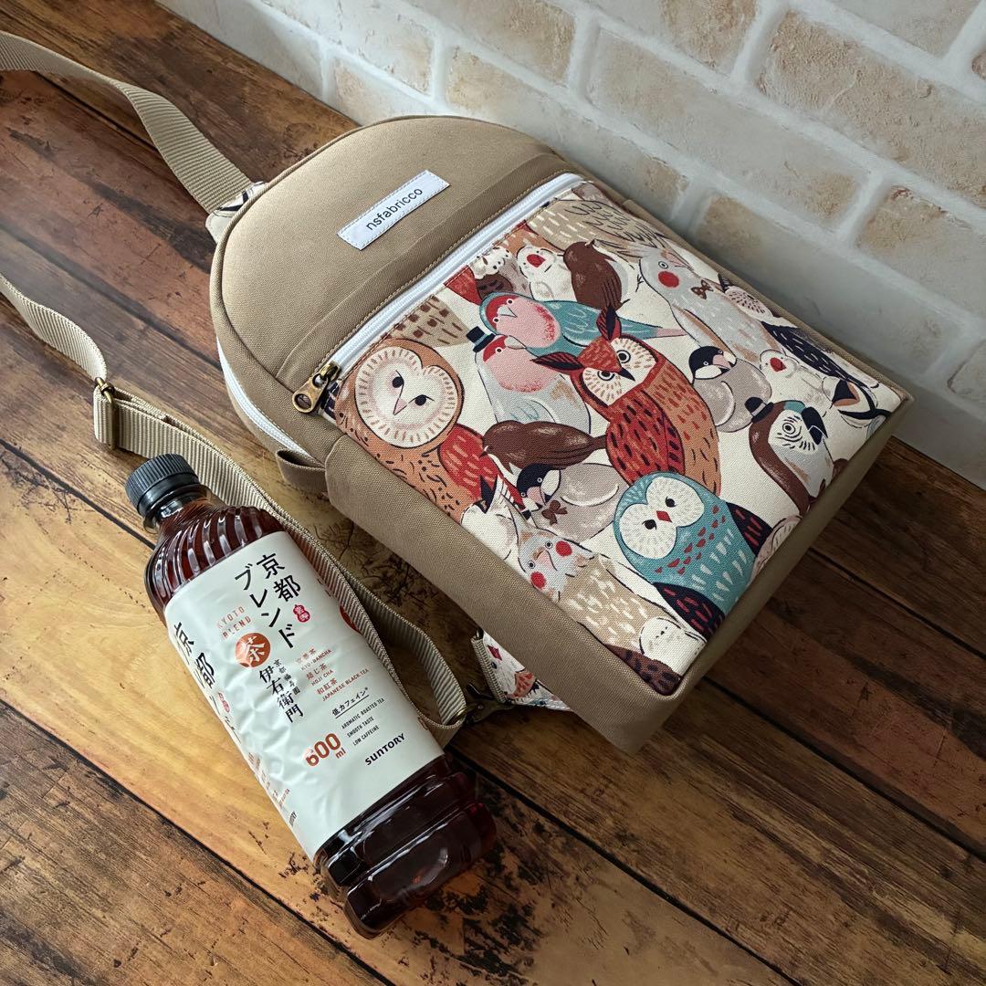 ボディバッグ　ミミズク　フクロウ　ふくろう　オカメ　インコ　文鳥　鳥　個性的