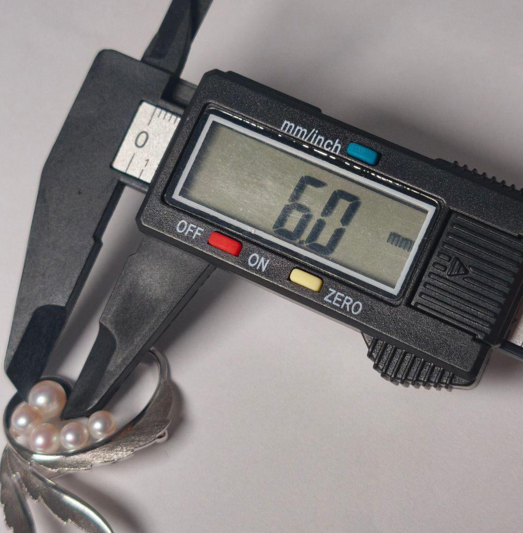 【美品 最高級!!】ミキモト ブローチ パール フォーマル 5珠 皇室御用達