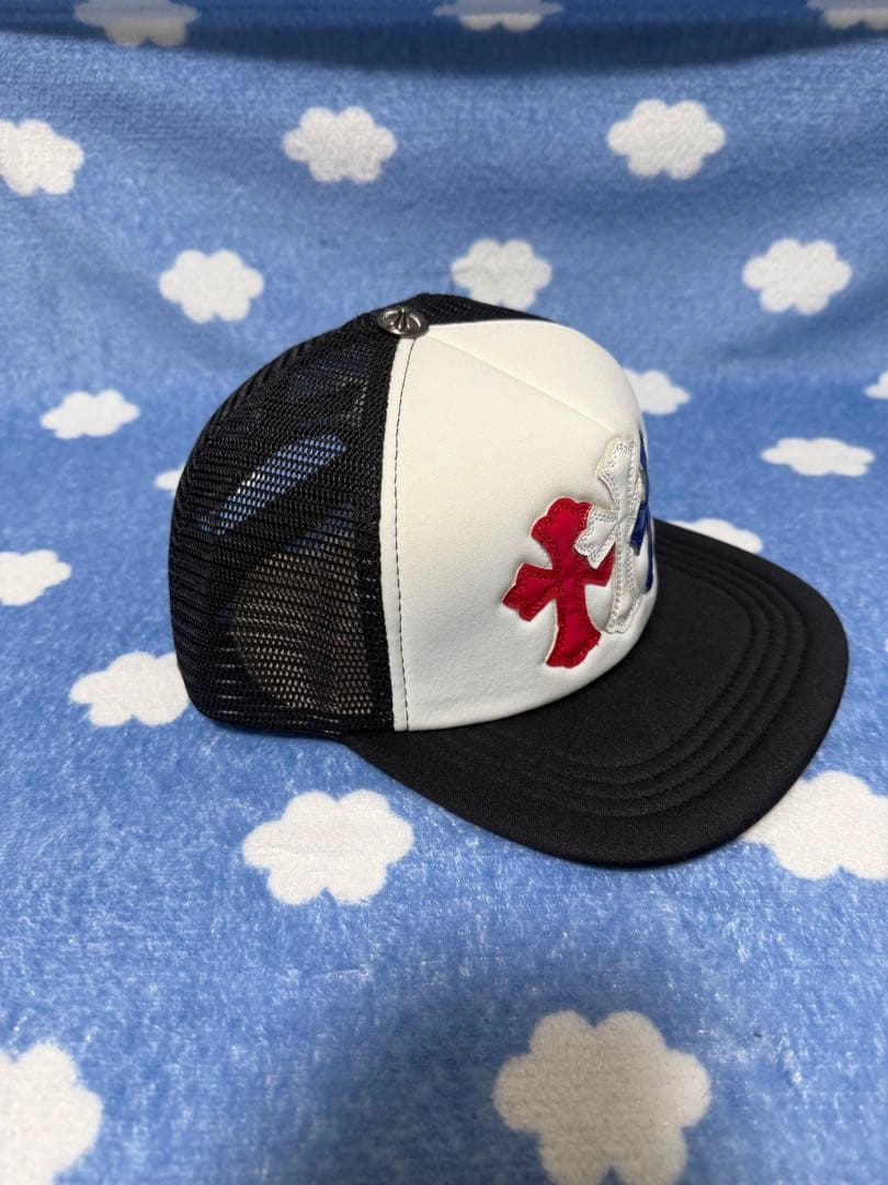 CHROME HEARTS/トリコロール トリプルクロス トラッカーキャップ