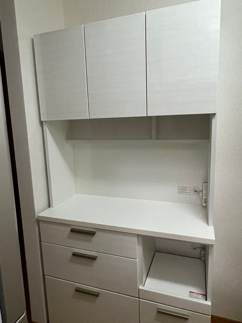 【12/19までのセール‼️送料込】ニトリ キッチンボード 100 食器棚