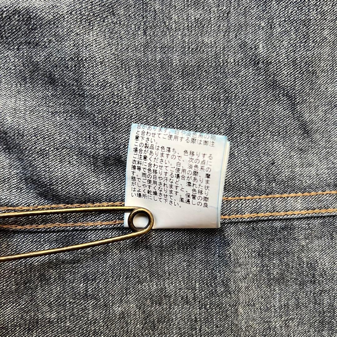 【2度着用】allureville アルアバイル デニム シャツ M ダンガリー