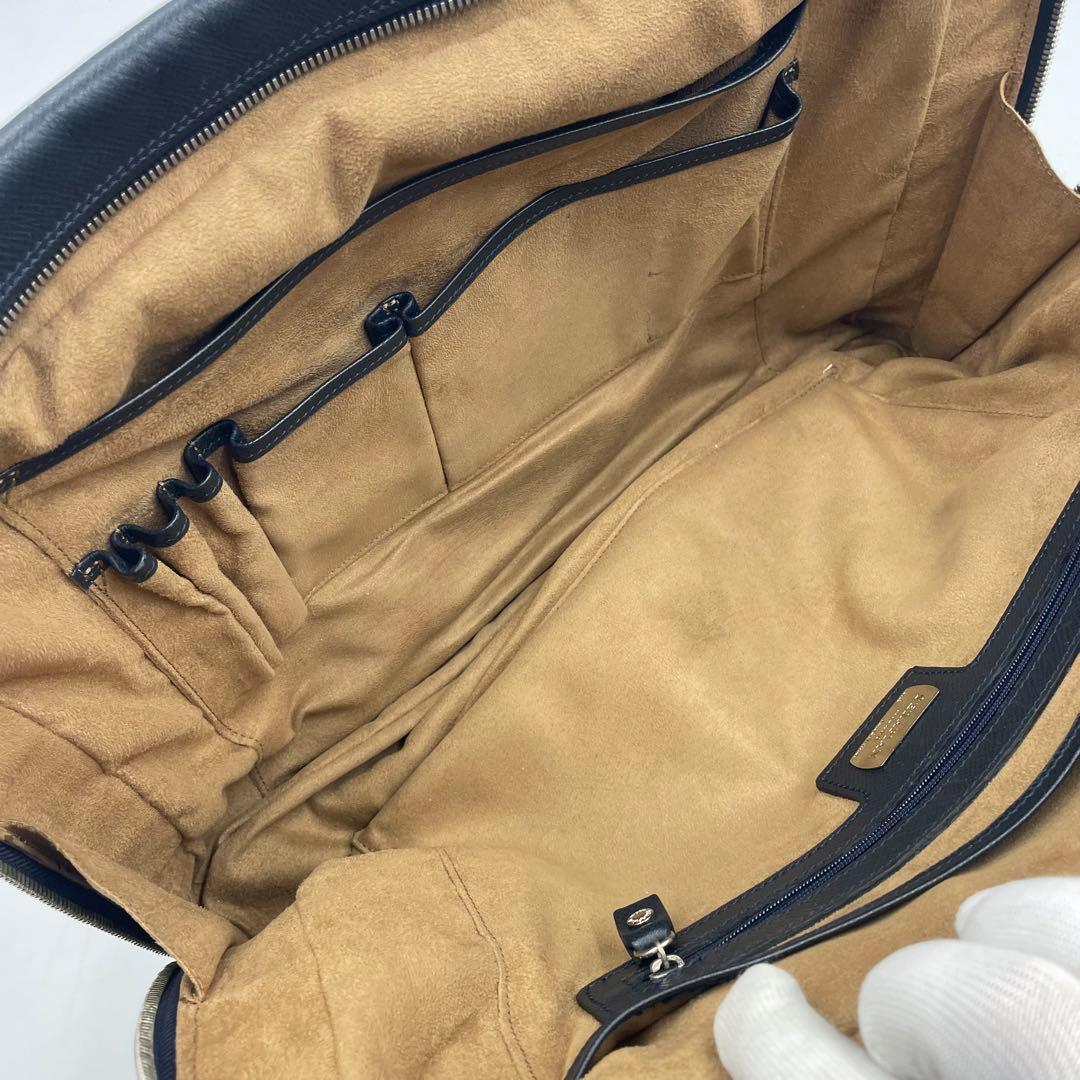 【極上/美品】SERAPIAN ブリーフケース ビジネスバック 大容量 A4可