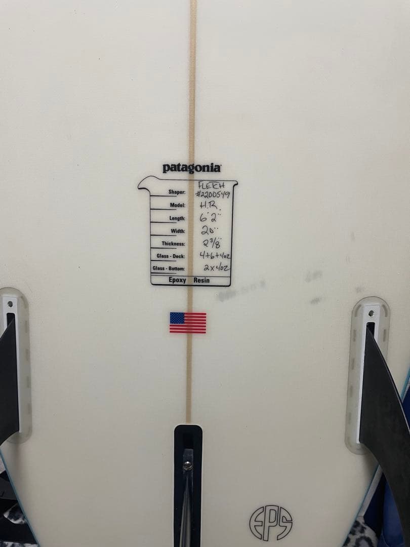 FCDサーフボード　ウェボランチェロ6.2ft