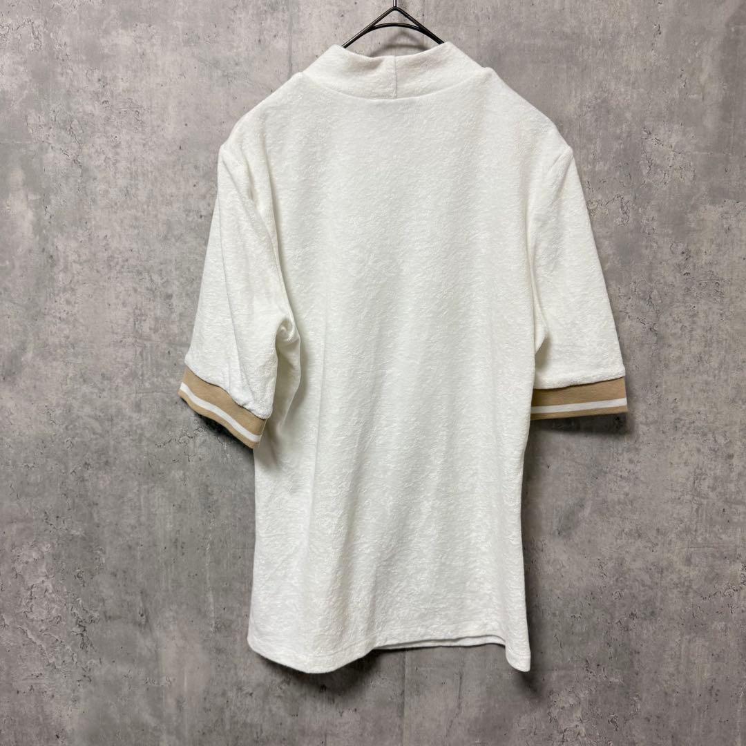 # muta MARIN GOLFパイル ハーフスリーブモックネックシャツ