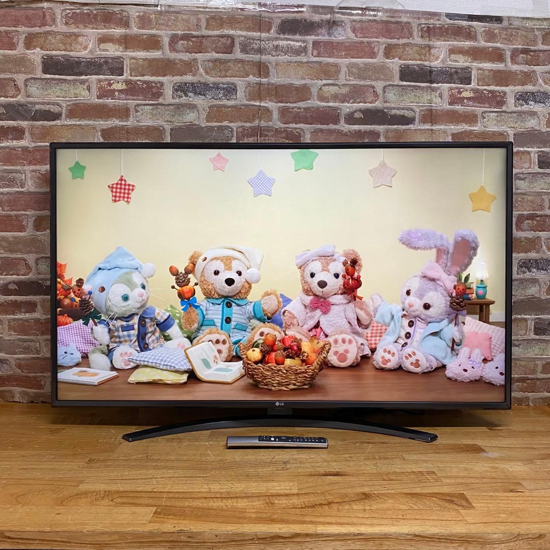 LG 50V型 4K液晶テレビ 50UM8100PJA スマートテレビ アプリ○