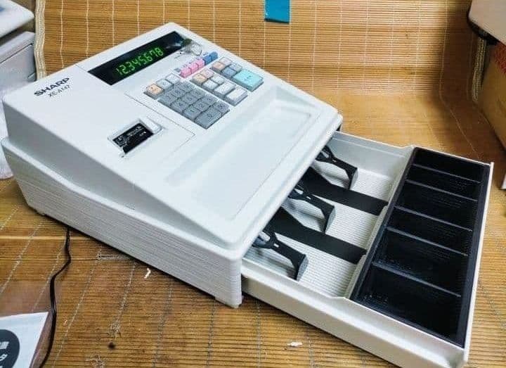 シャープレジスター　XE-A147　PC連携売上管理フル設定無料　002007