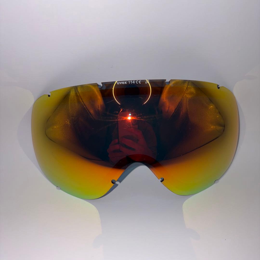 【極美品】UVEX downhill 2000 ミラーレンズ・ケース袋付き