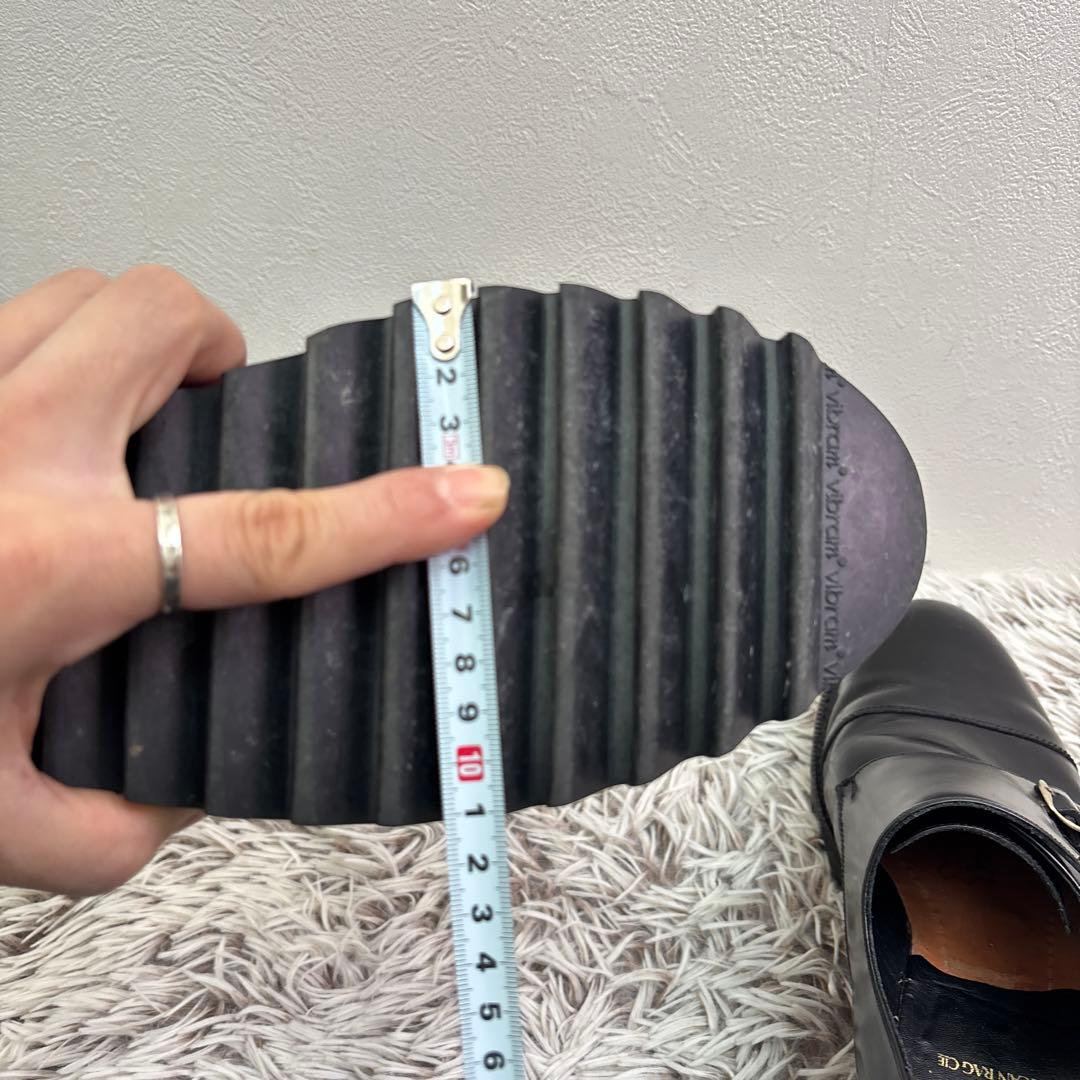 CAMINANDO ダブルモンクストラップシューズ ブラック