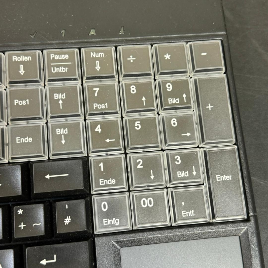 ☆CHERRY　キーボード　G86-61411　カードターミナルタッチパッド搭載